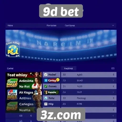 Comparativo de jogos oferecidos pelo 9d bet